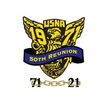 USNA 1971 Reunion logo